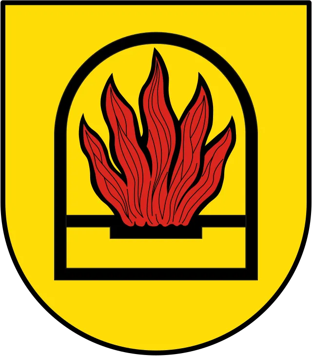 Wappen der Gemeinde Essingen, Ostalbkreis – symbolisiert das lokale Erbe und die Identität der Region.
