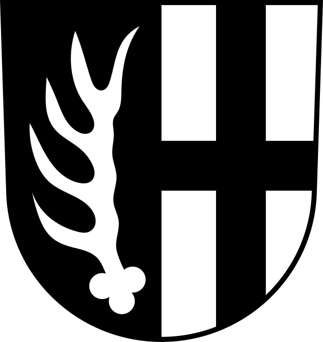 Das historische Wappen von Unterschneidheim, symbolisiert die kulturelle Identität und das reiche Erbe der Gemeinde im Ostalbkreis.