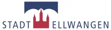 Stadt Ellwangen (Jagst) Ostalbkreis Baden Württemberg Logo weiß blau rot