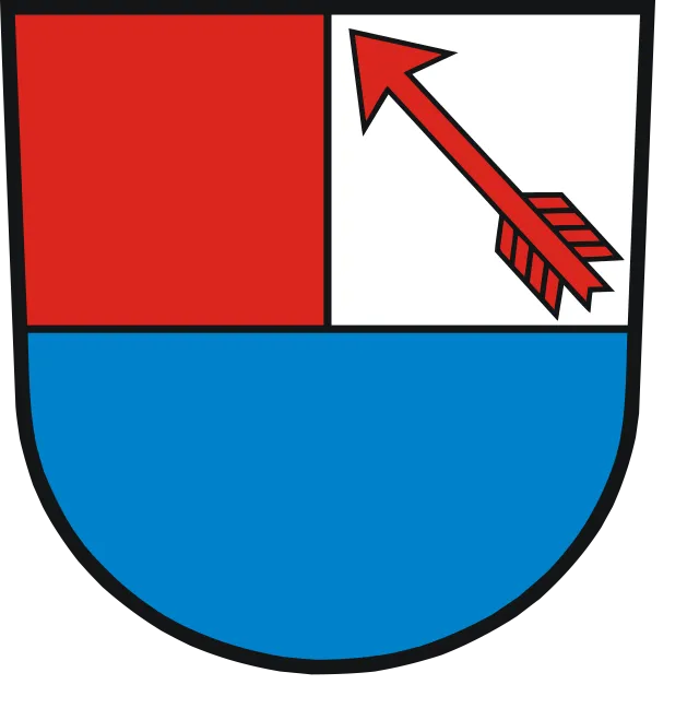 Wappen von Schechingen, symbolisiert das lokale Erbe und die Identität der Stadt im Ostalbkreis in Baden-Württemberg.